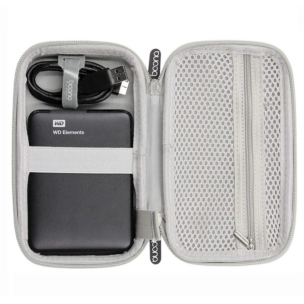 baona 2.5 inch External HDD Hard Disk Drive Carrying Hard Case Power Bank Pouch Bag | BigBuy360 - bigbuy360.vn