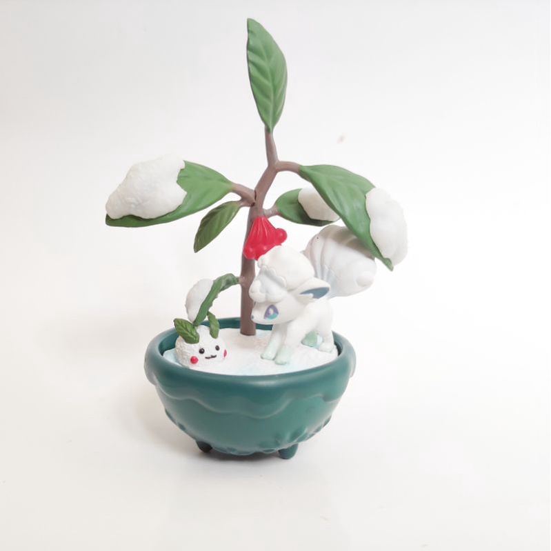 Mô hình bonsai Vulpix Alolan