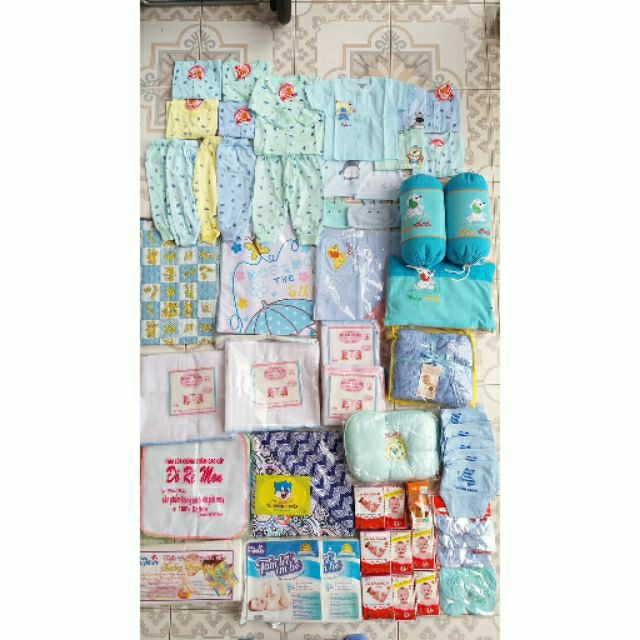 Sét đồ sơ sinh cho bé mùa hè