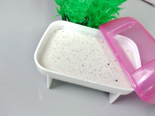 1 kg cát tắm khoáng diệt khuẩn cho Hamster-Đuôi Mập-Rat