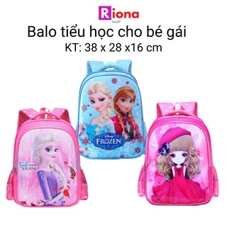 Balo cho bé tiểu học cặp học sinh cấp 1 bé gái chống gù lớp 1- RIONASHOP