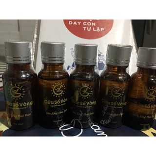 combo 5 tinh dầu thảo dược cửa sô vàng