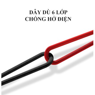 Cáp Sạc CAPARIES REDLine V2 Chuẩn MICRO-USB - Dài 1M - CPRREDV2