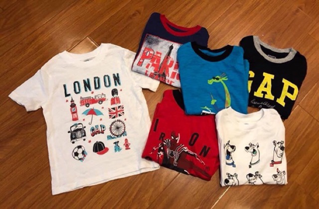 Áo fon bé trai gap