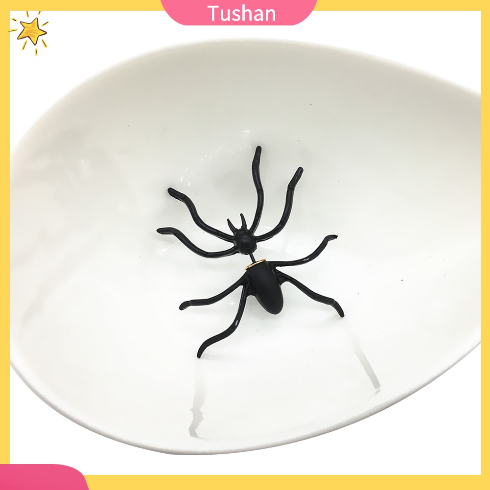 1 Khuyên Tai Hình Nhện Phong Cách Gothic Punk