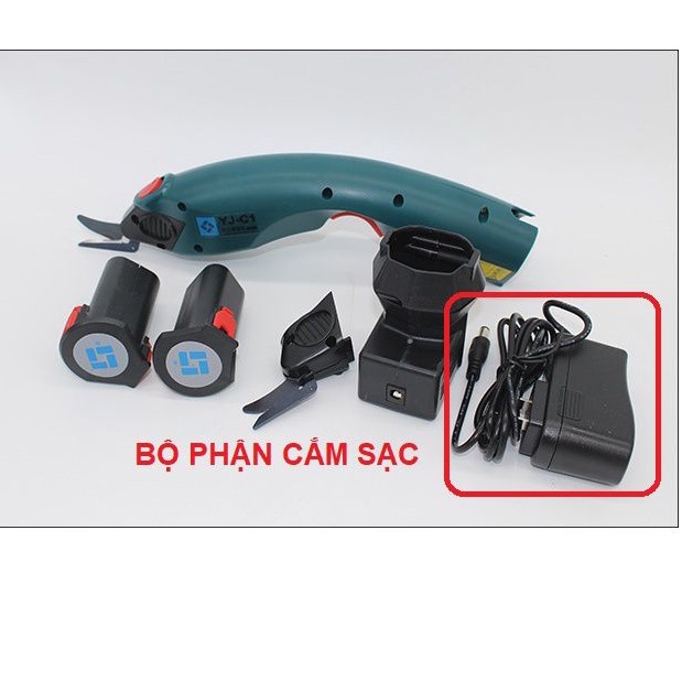 Phụ kiện PIN, SẠC máy cắt vải chuyên dụng cầm tay Lejiang YJ-C1