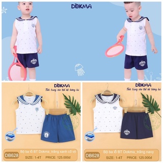 Bộ ba lỗ thuỷ thủ bé trai dokma db628