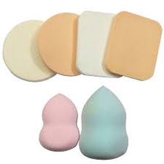 SET 6 mút trang điểm đa chức năng bằng bọt biển KELI