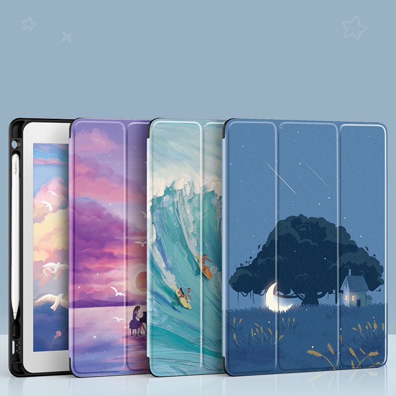 Ốp Lưng In Họa Tiết Dành Cho Máy Tính Bảng Huawei MatePad 10 4 MatePad 11 10.8 10.4 M6 M5 M3 Pro 10.8 Inches
