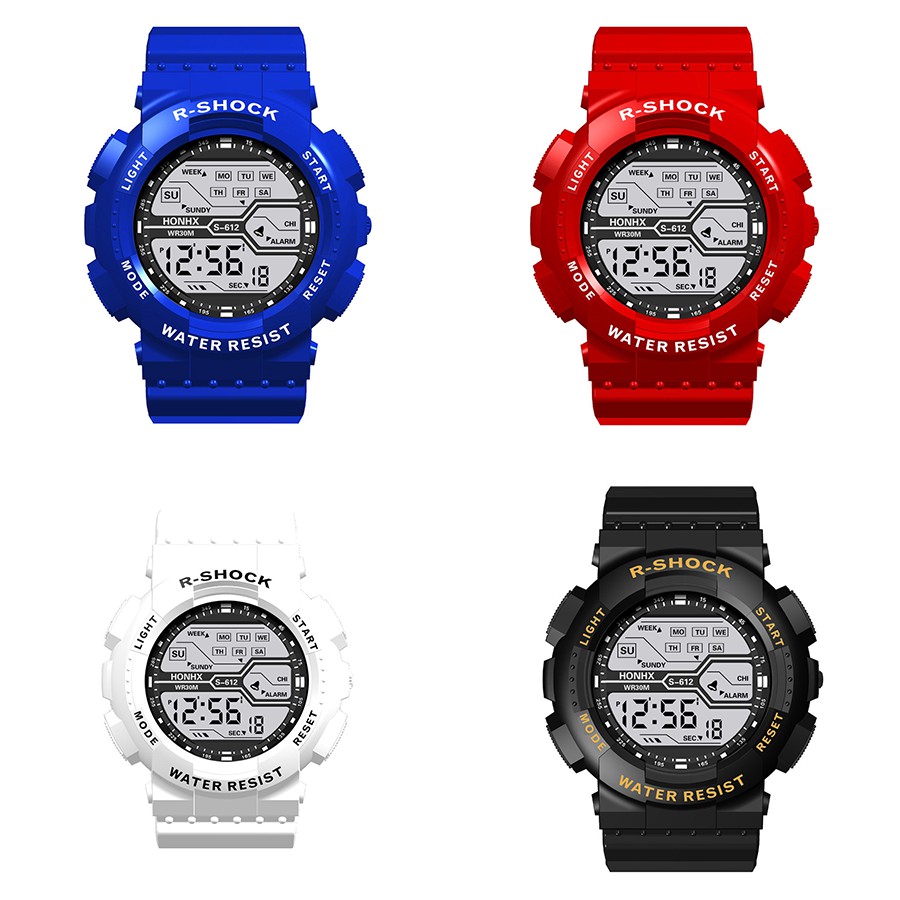 Đồng hồ thể thao nam nữ sport water resist full chức năng, mẫu mới nhất