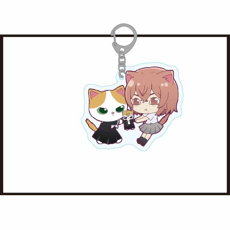 (NEKO) Móc khóa TOKYO REVENGERS - TAI MÈO Kịch Trường Của Takemichi anime chibi mica trong acrylic xinh xắn độc đáo