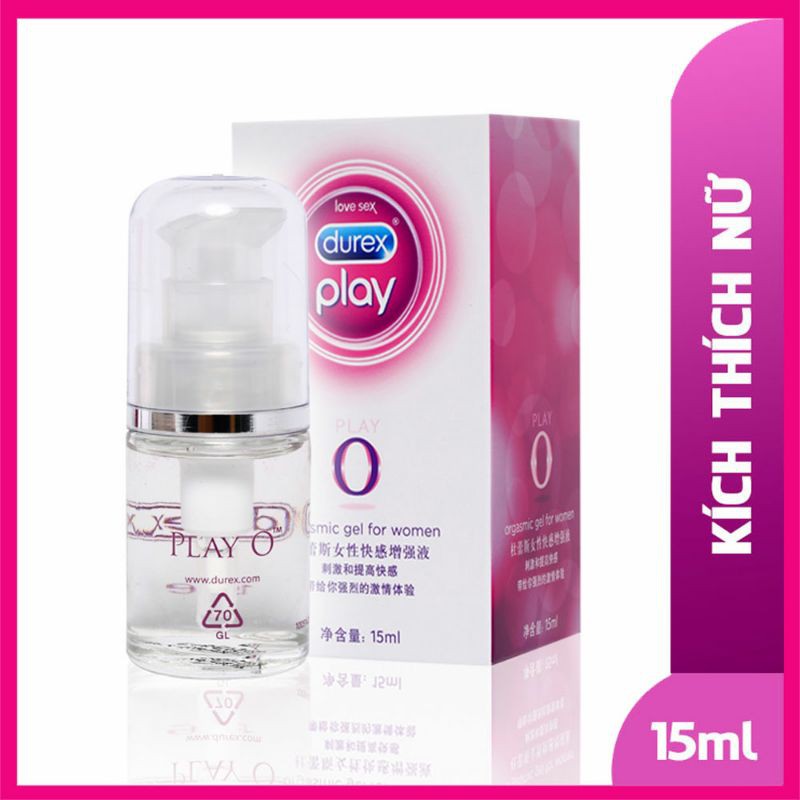 GEL BÔI TRƠN KÍCH THÍCH HƯNG PHẤN DUREX PLAYO 15 ML