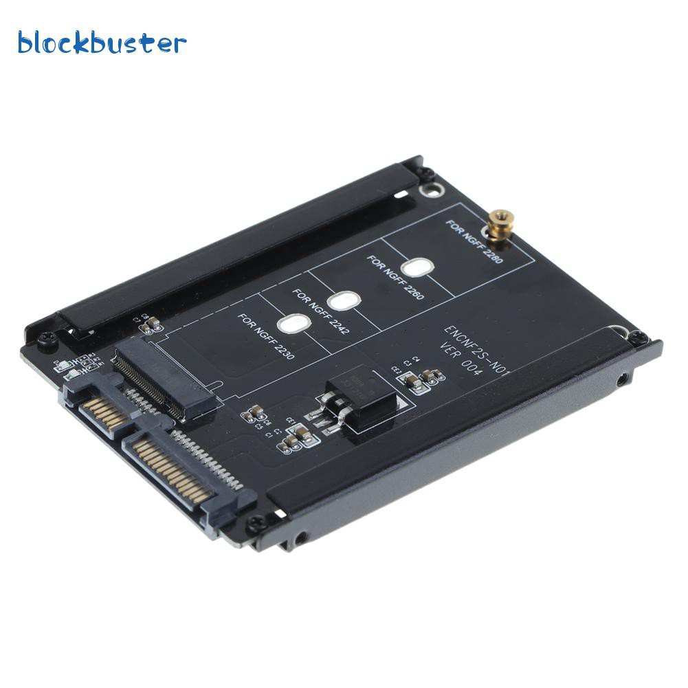 Đen Hộp Kim Loại Chuyển Đổi Cy B + M Socket 2 M.2 Ngff (sata) Ssd Sang 2.5 Sata | BigBuy360 - bigbuy360.vn