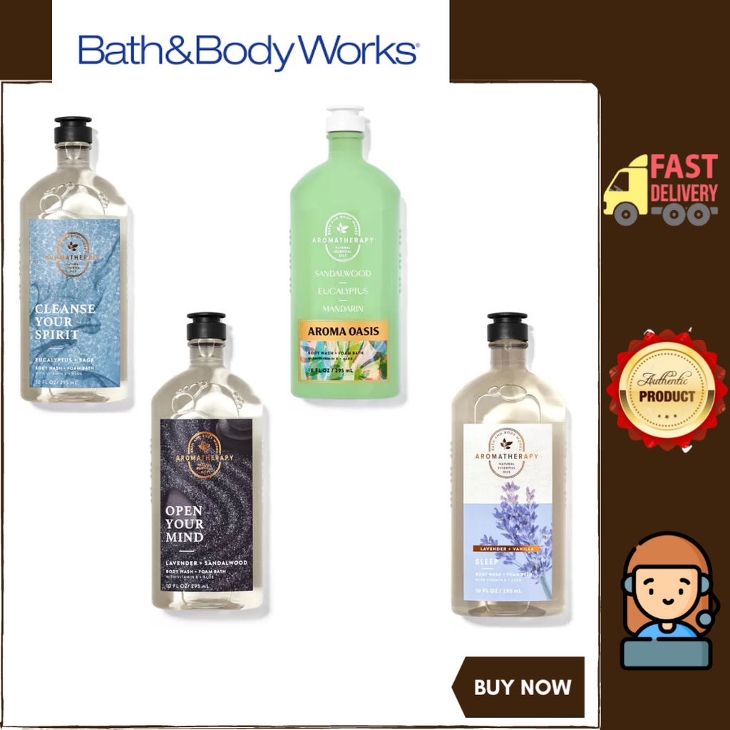 Sữa Tắm Toàn Thân Bath And Body Works Aromatherapy Body Wash (295ml)