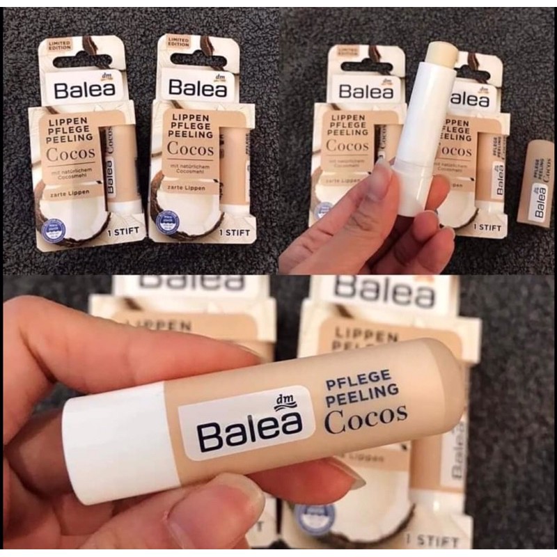 [Đủ bill] Tẩy da chết môi Balea ĐỨC hương dừa | BigBuy360 - bigbuy360.vn