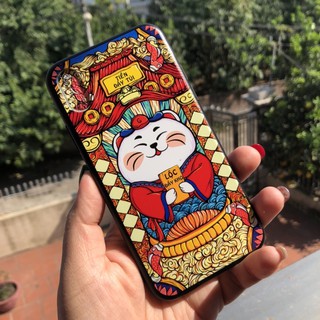 Ốp lưng iphone mèo thần tài tết 2024