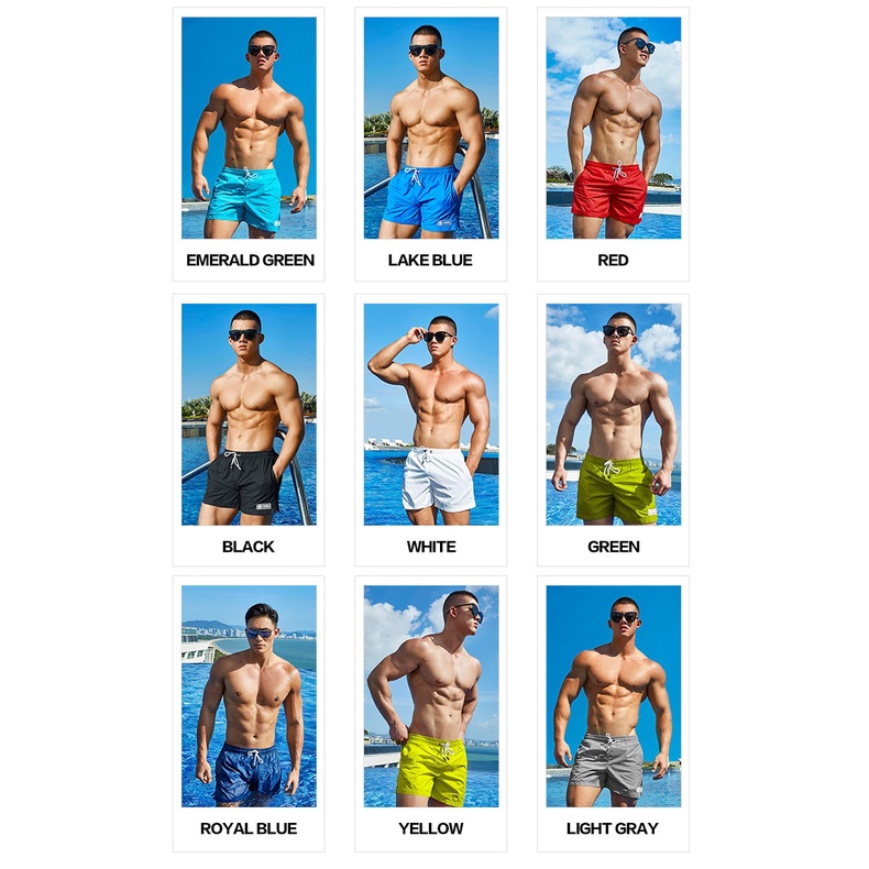 Quần bơi nam, quần đi bơi, quần đi biển cho nam mau khô, thoáng khí chất liệu cao cấp SPORTY | BigBuy360 - bigbuy360.vn