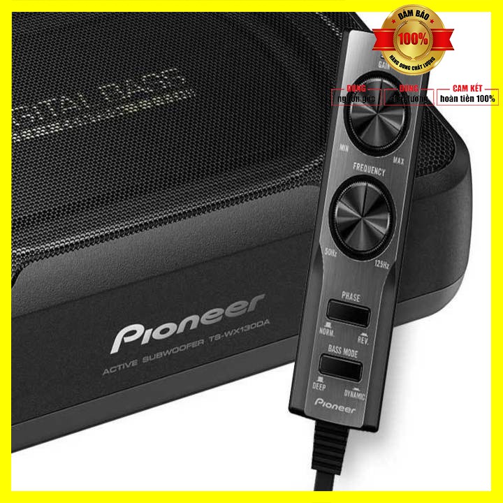 Loa sub gầm ghế ô tô thương hiệu Pioneer TS-WX130DA âm thanh bass sâu - Bảo hành 12 tháng