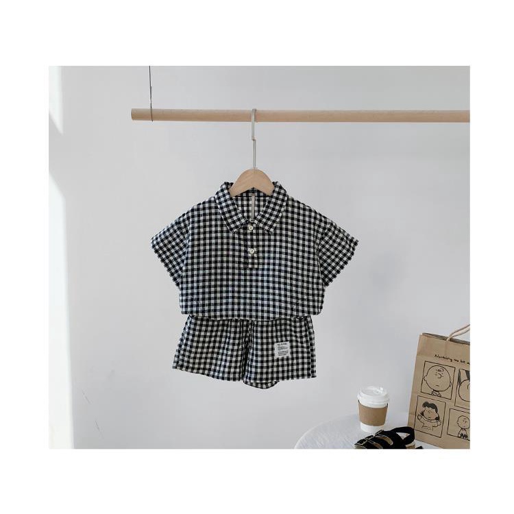 Set quần áo thể thao phong cách phương Tây thời trang mùa hè cho bé trai