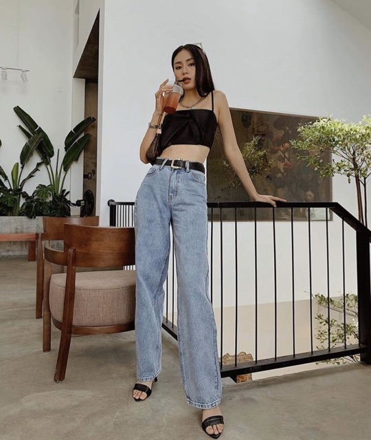 Quần Ống Suông Smoth Jean Rocky Denim