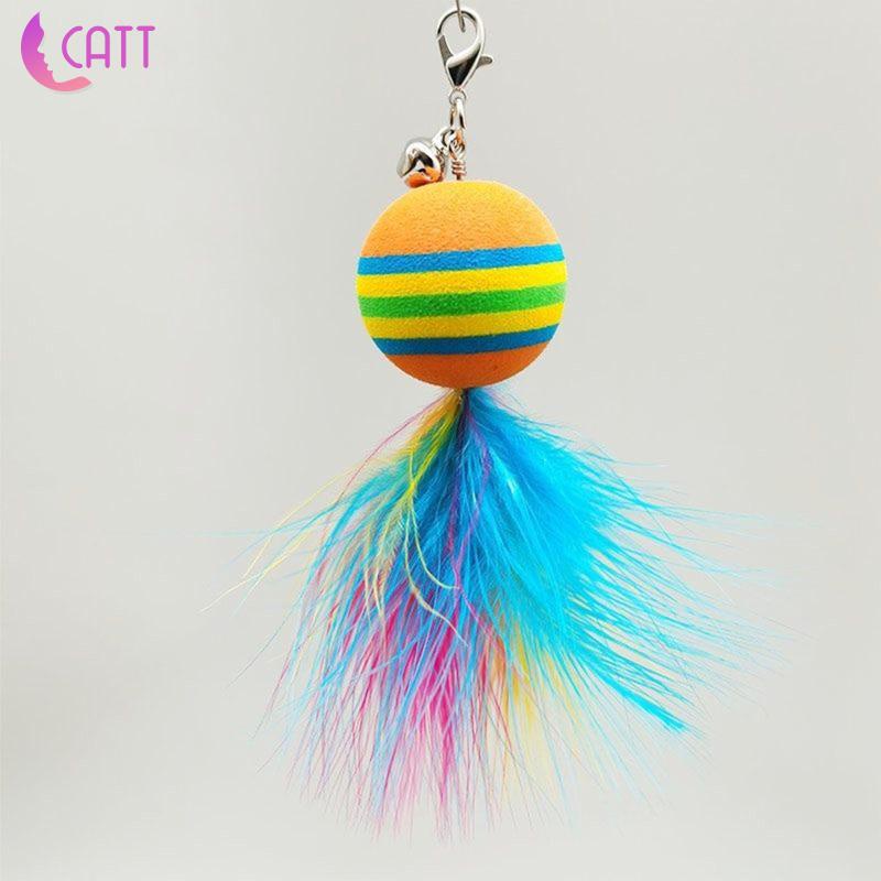 Đồ Chơi Lông Vũ Tương Tác Với Mèo Cưng [Dadada1]