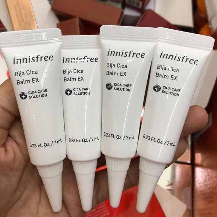 Kem chăm sóc mụn, làm dịu da kích ứng Innisfree Bija Cica Balm 7ml