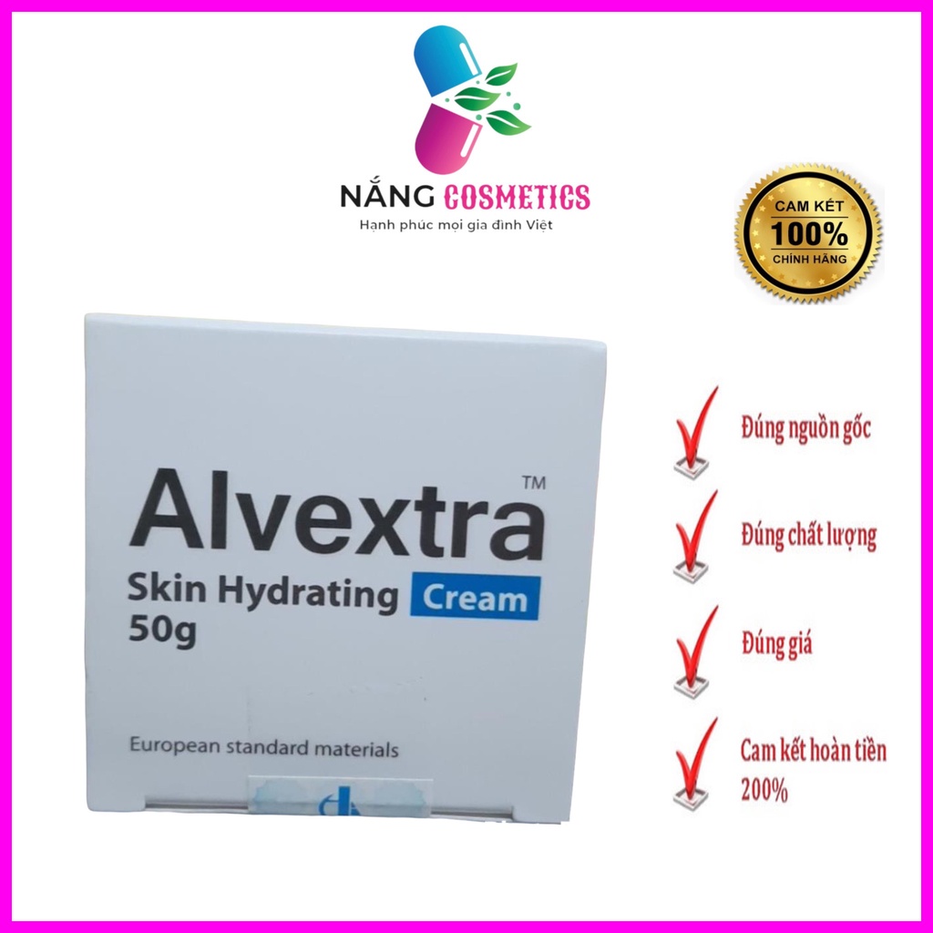 ✅[ CHÍNH HÃNG ] Kem dưỡng ẫm và tái tạo da ALVEXTRA cream 50g