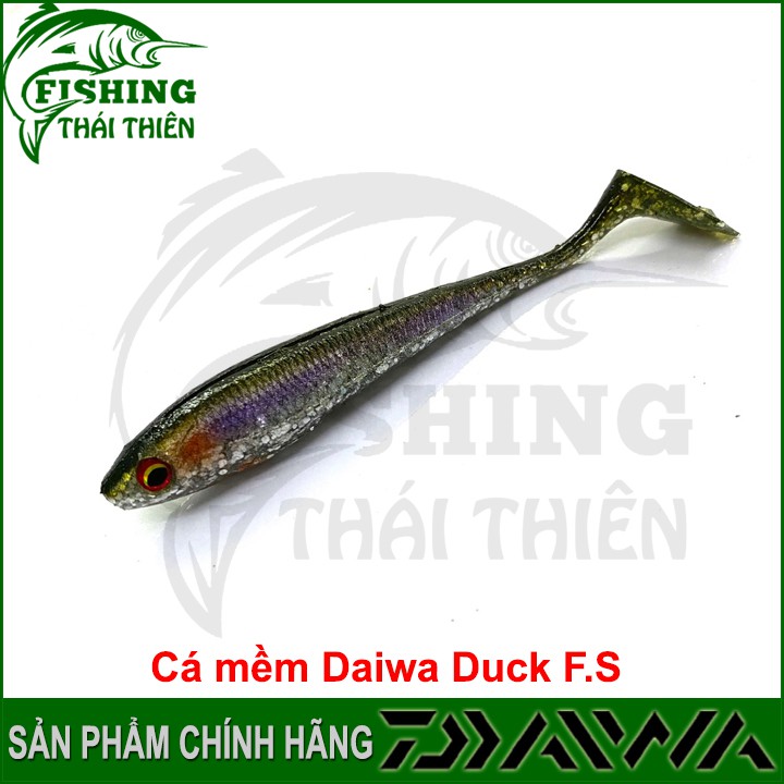 Combo 7 con mồi giả câu cá lóc, chẽm, tráp, vược, mú, cá mềm Daiwa Duck FS