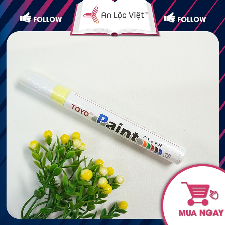 Bút sơn Toyo chính hãng nhiều màu - bút chuyên vẽ nhiều bề mặt, viết mọi chất liệu