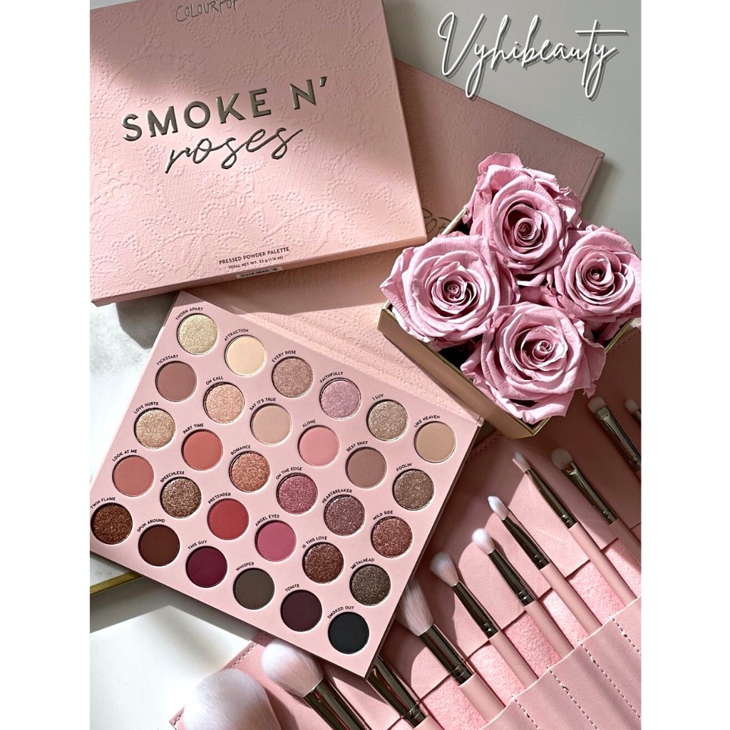 Bảng mắt Colourpop Smoke 'N Roses 30 ô