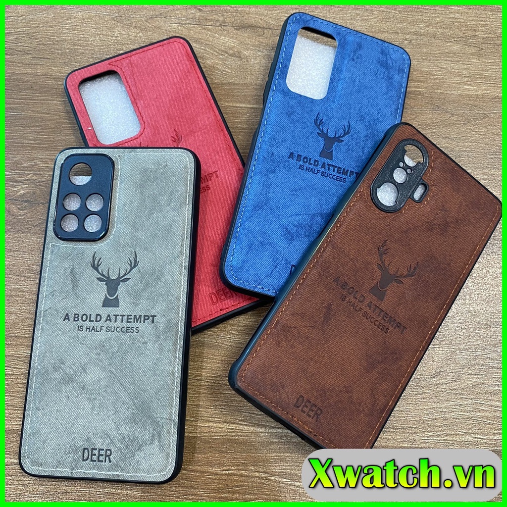{OPPO }Ốp lưng Vải Hươu Oppo F9 / A7/ A5S / F5 / F7 / A83 / A79 F3  Reno 4 4G Reno 5