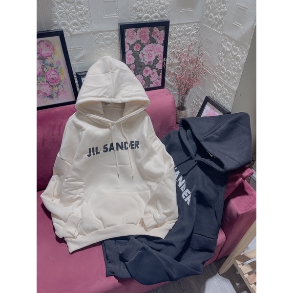 Áo nỉ hoodies mũ 2 lớp in chữ form giấu quần | BigBuy360 - bigbuy360.vn