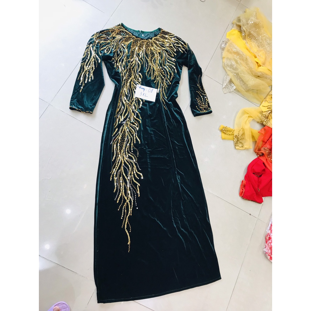 Áo nhung thiết kế cho mẹ