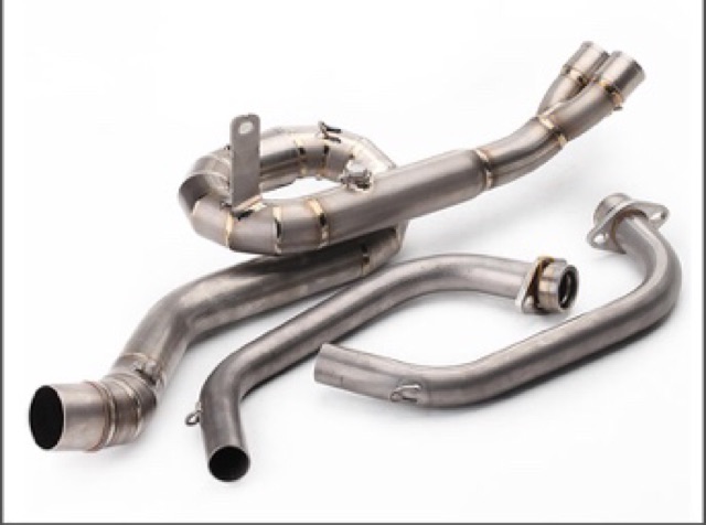 Cổ Pô Hợp Kim TITAN Full Cho Xe YAMAHA R3/R25 nhập