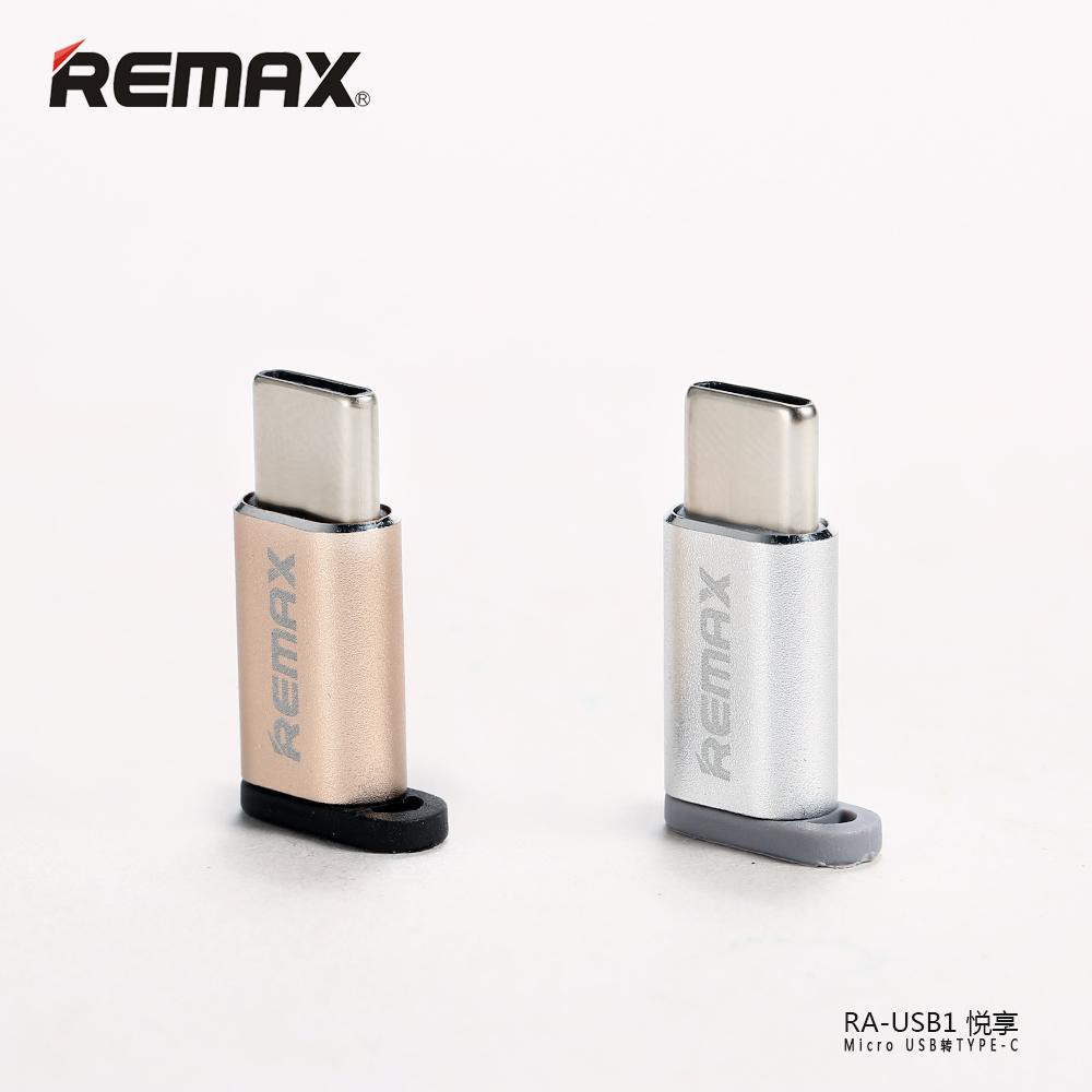 Remax Đầu Chuyển Đổi Micro Usb Sang Type C Ra-Usb1