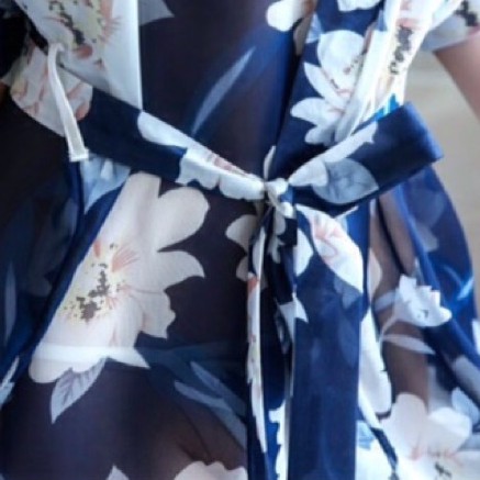 [Freesize 40-60kg] Áo choàng ngủ sexy chiffon hoa sale giá rẻ - VN100094 | BigBuy360 - bigbuy360.vn