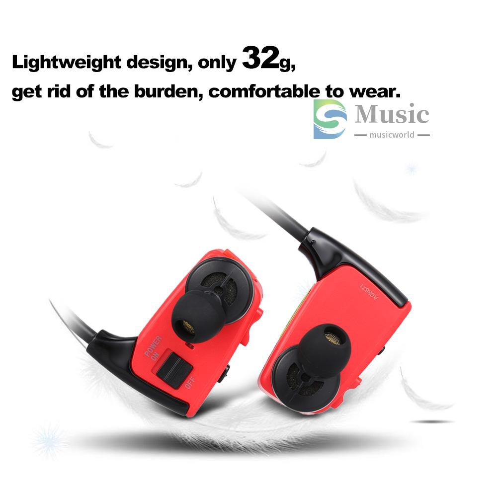 〖MUSIC〗W262 8GB Sports MP3 Player Headphones 2in1 Music Headset MP3 WMA Digital Music Player Running Earphone