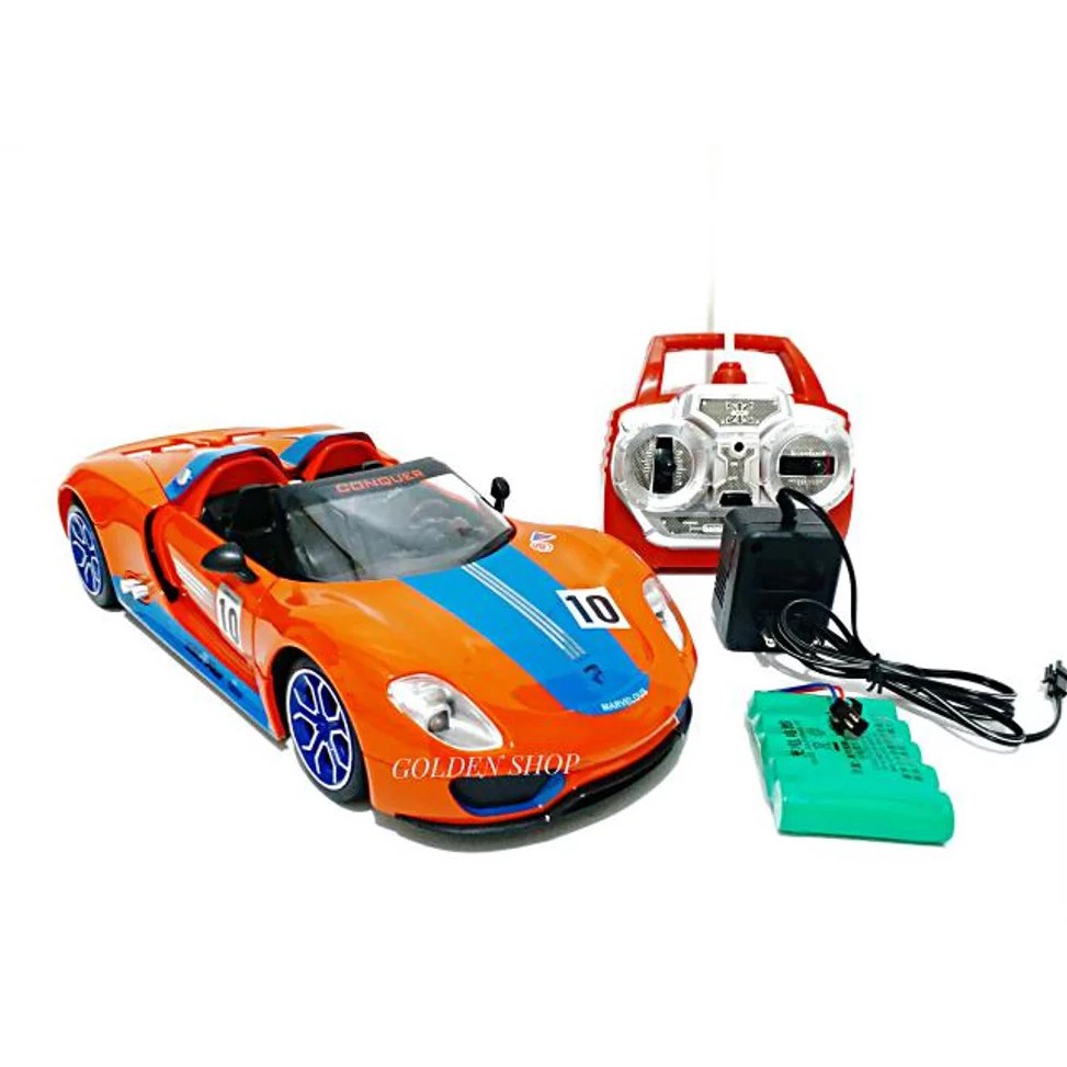 [Bán Chạy] Xe Điều Khiển RC Car Super Racing 767-R5 Đóng Cửa Mở Hai Bên Và Gập Mui Trần Như Xe Thật - Hot