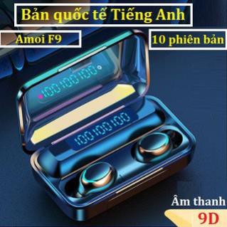 Tai Nghe Bluetooth 5.0 Amoi F9 Pro Bản Quốc Tế Cao Cấp Nhất - Cảm Biến Vân Tay