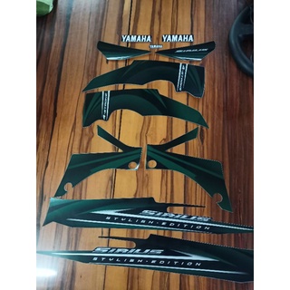 Bộ tem sirius 2012 màu xanh nhớt