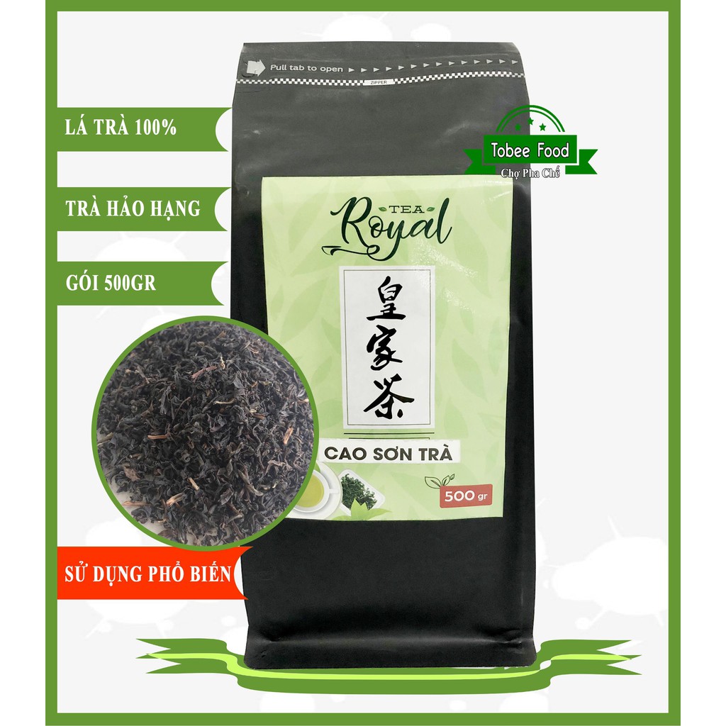 Trà đen Pha trà sữa Royal tea(Cao sơn trà) túi 500g