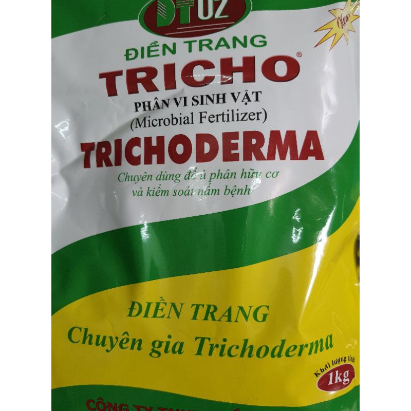 1 Kg nấm đối kháng, phân vi sinh Trichoderma Điền Trang