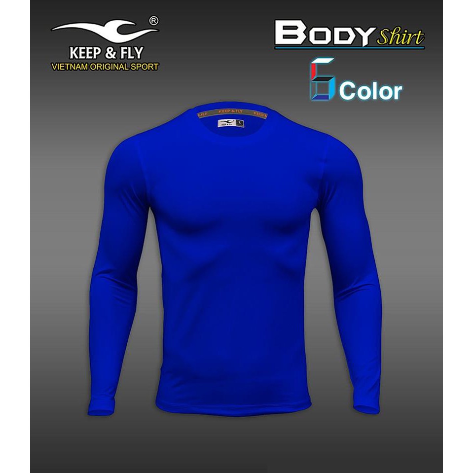 Áo Body Giữ Nhiệt Nam, Áo Tập Gym, Nhiều Màu, Co Giãn 4 Chiều