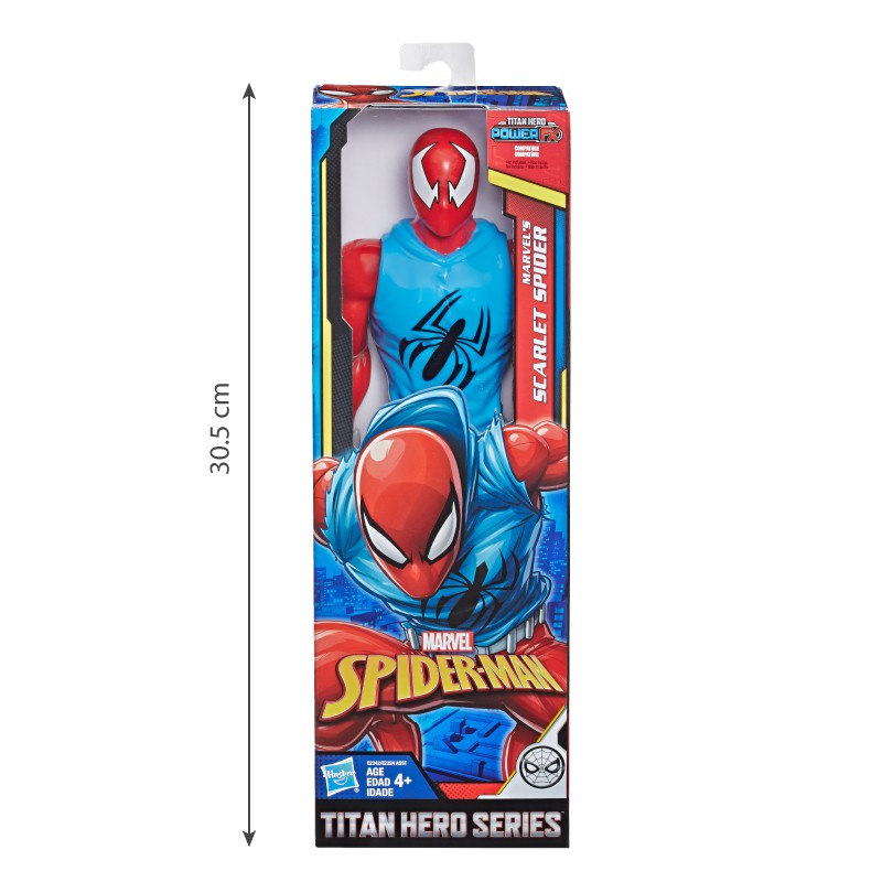 Đồ chơi Hasbro chiến binh Titan Scarlet Spider Spiderman E2342