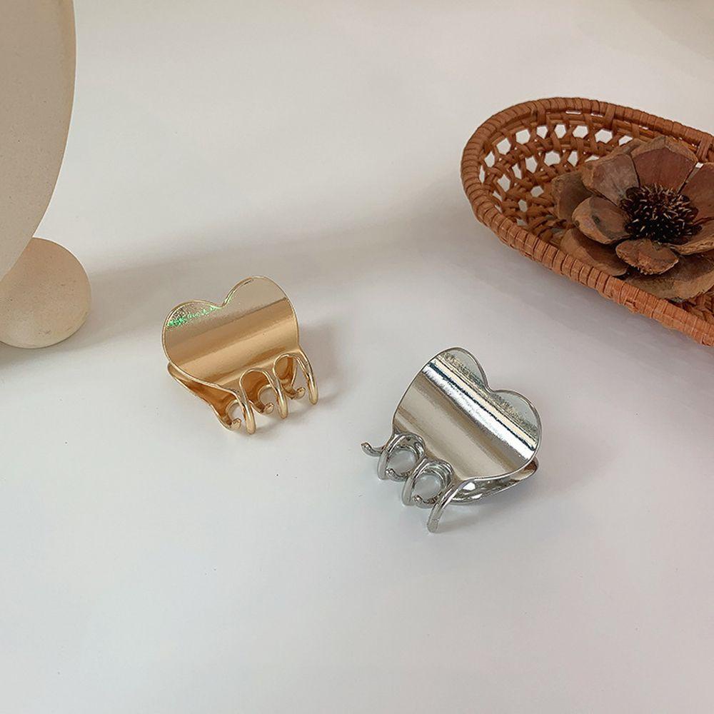 Kẹp Tóc Rửa Mặt / Tắm Phong Cách Hàn Quốc Thiết Kế Thời Trang Hình Học Trái Tim WMES15H