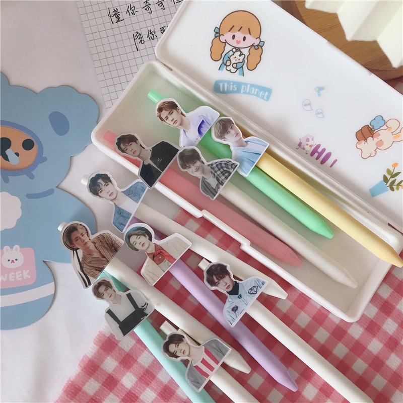 Bút bi Wang Yibo màu đen 0.5MM