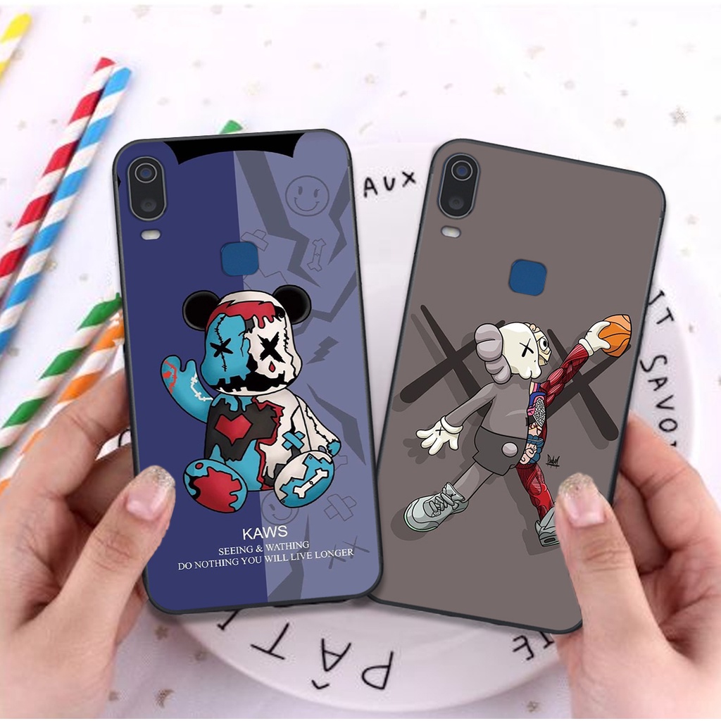 🔥 Ốp Vivo Y11 / Y12 hình gấu bear brick siêu ngầu cực đẹp . Vỏ lưng Vivo chính hãng