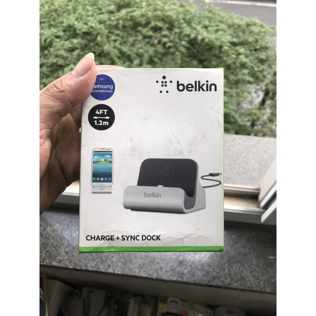 [Mã ELFLASH5 giảm 20K đơn 50K] Dock Sạc Belkin Dock Micro USB cho Samsung, LG, Sony, HTC - Huco Việt Nam