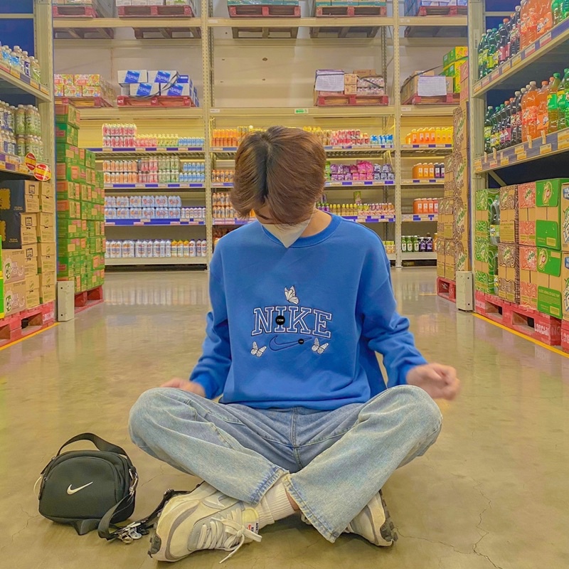 ÁO SWEATER N1KE BUTTERFLY 🦋 - HÀNG CANH SALE