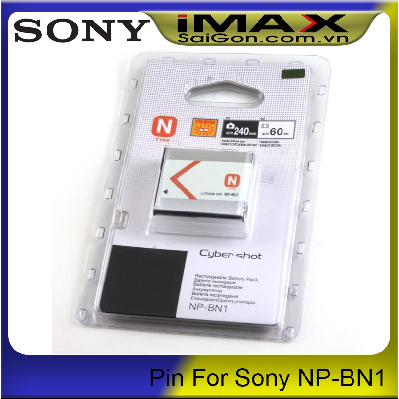 Pin thay thế pin máy ảnh Sony NP-BN1